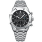 Waterproof High-grade Three Eyes And Six Needles Multi-functional Moon Phase Men's Steel Strap Watch