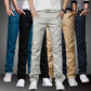 Straight Trousers Youth Men's Korean Style Slim Cloth Pants