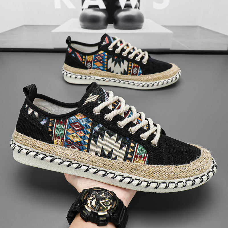 Personality Summer Breathable Casual Shoes Men