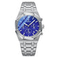 Men's Steel Band Waterproof Quartz Non-mechanical Watch