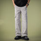 High Street Straight Loose Cargo Pants Men