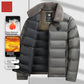 Men's Winter Business Casual Lapels Fur Collar Coat