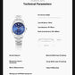 Classic Watch Waterproof Steel Belt Calendar