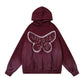 Cloth Embroidered Loose Hooded Bathroom
