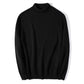 Autumn And Winter Mock Neck Sweater Men's
