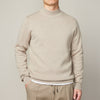Autumn And Winter Mock Neck Sweater Men's