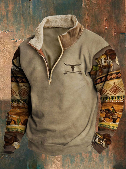 Fur Collar Long Sleeve Casual Jacket Coat