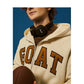 Polar Fleece Monogram Stick Cloth Embroidered Zipper Hoodie Jacket