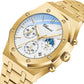 Men's Steel Band Waterproof Quartz Non-mechanical Watch