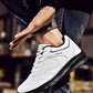 Winter Vulcanized Shoes Men Plush Flat Heel