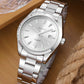 Classic Watch Waterproof Steel Belt Calendar